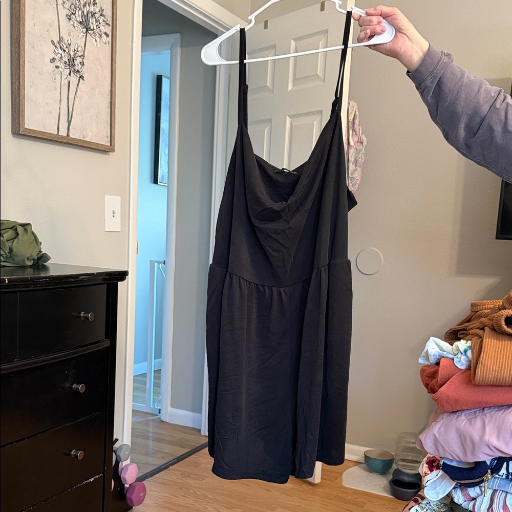 Elegant Black Women's Romper